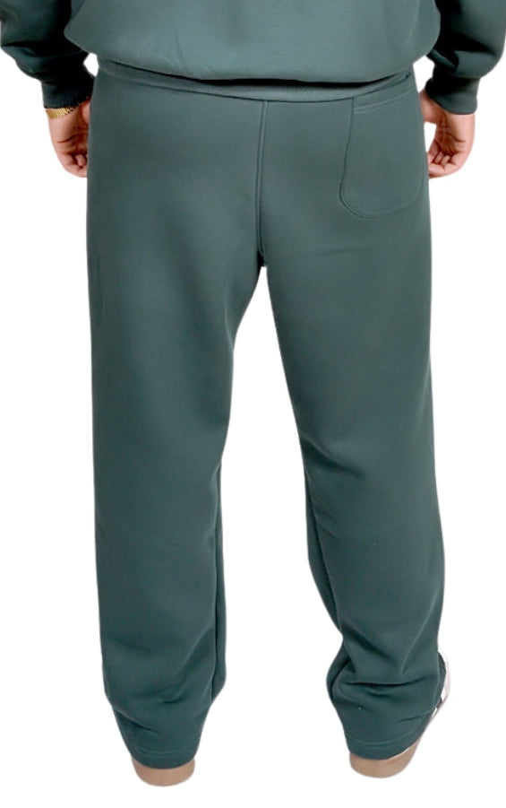 OLIVE FULL ZIP UP SET