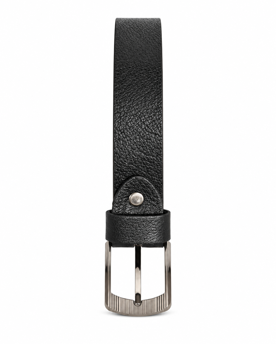 BLACK CLASSIC LEATHER BELT