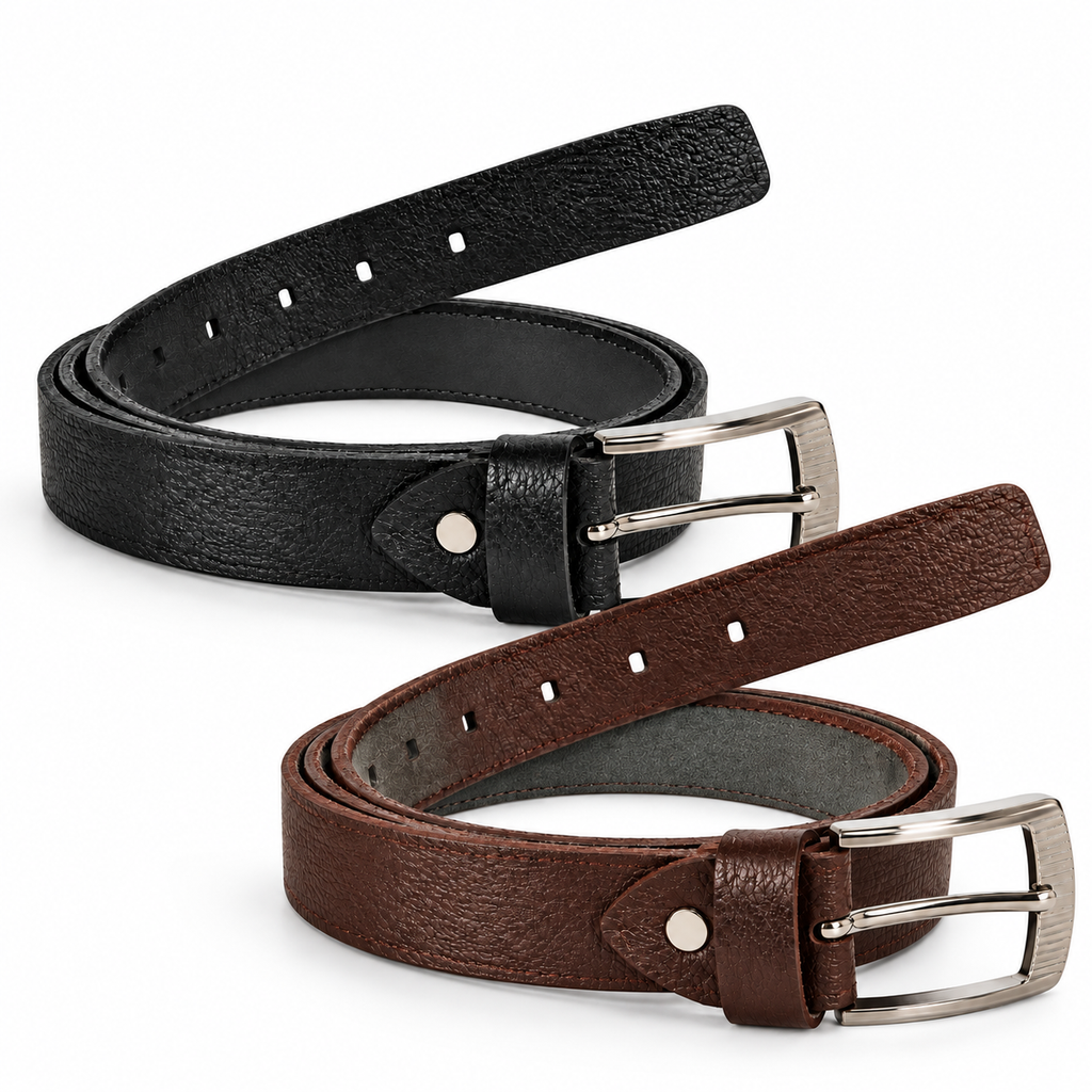 BLACK CLASSIC LEATHER BELT