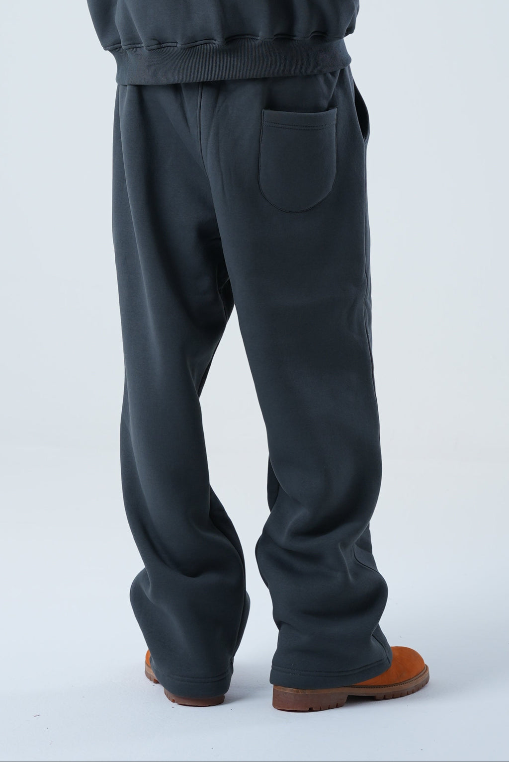 GRAY FULL ZIP UP SET