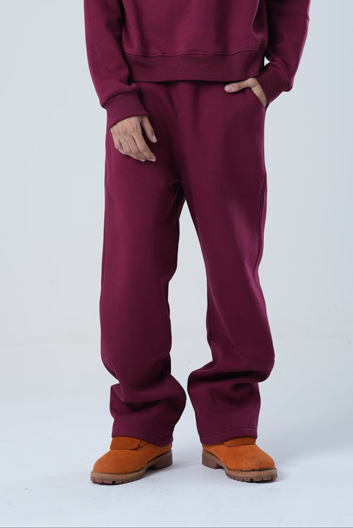 SWEATPANT BURGANDY
