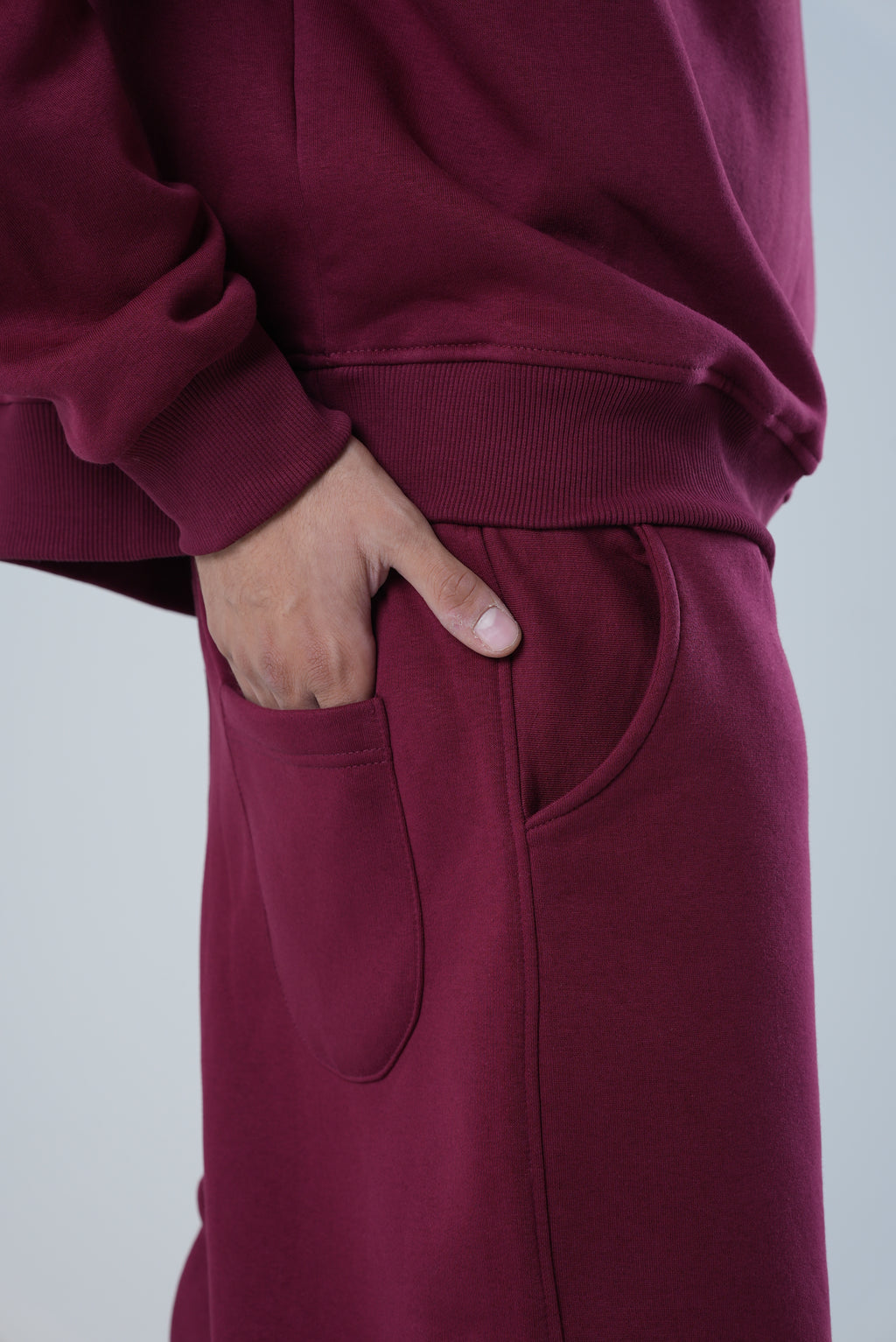 SWEATPANT BURGANDY