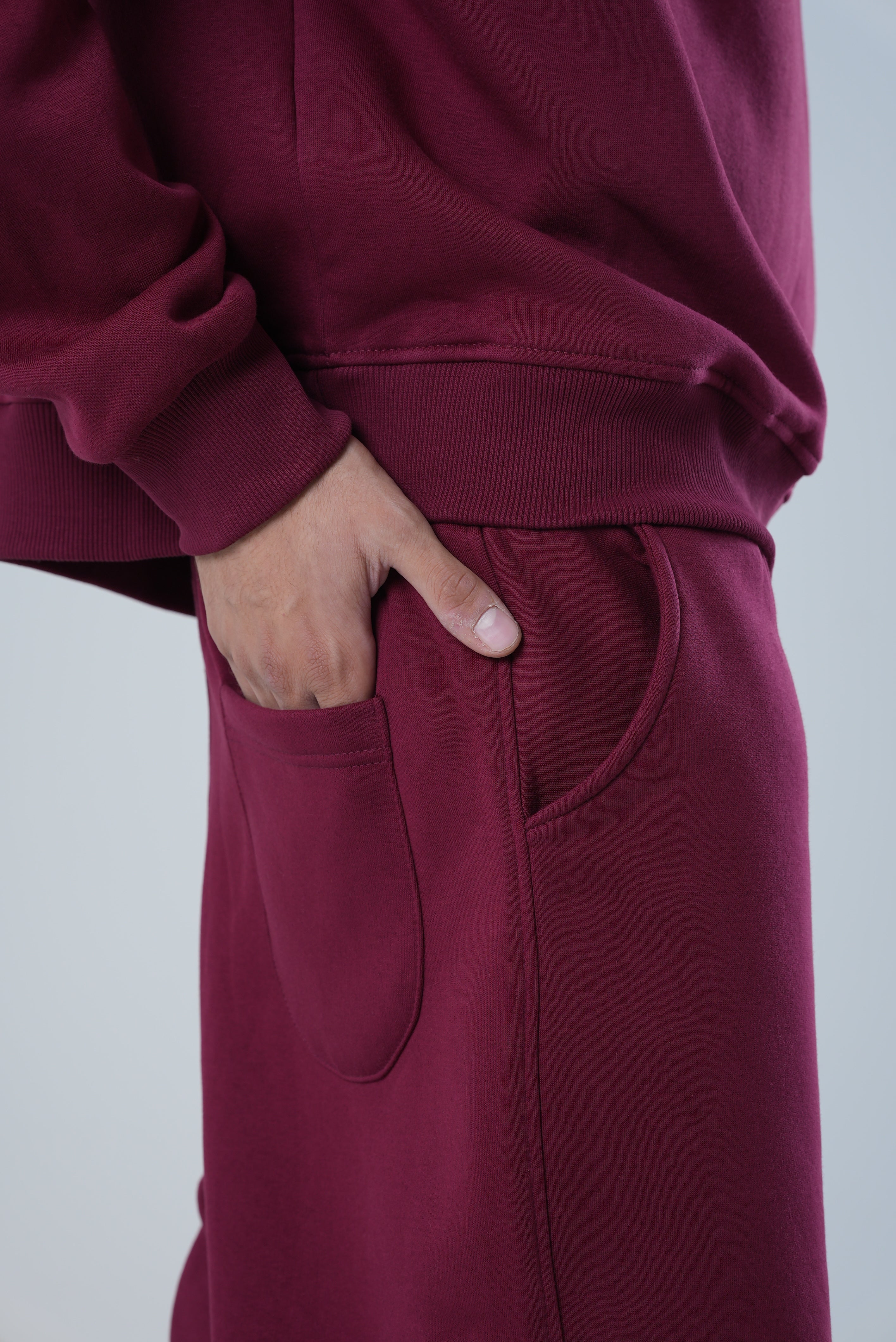 SWEATPANT BURGANDY