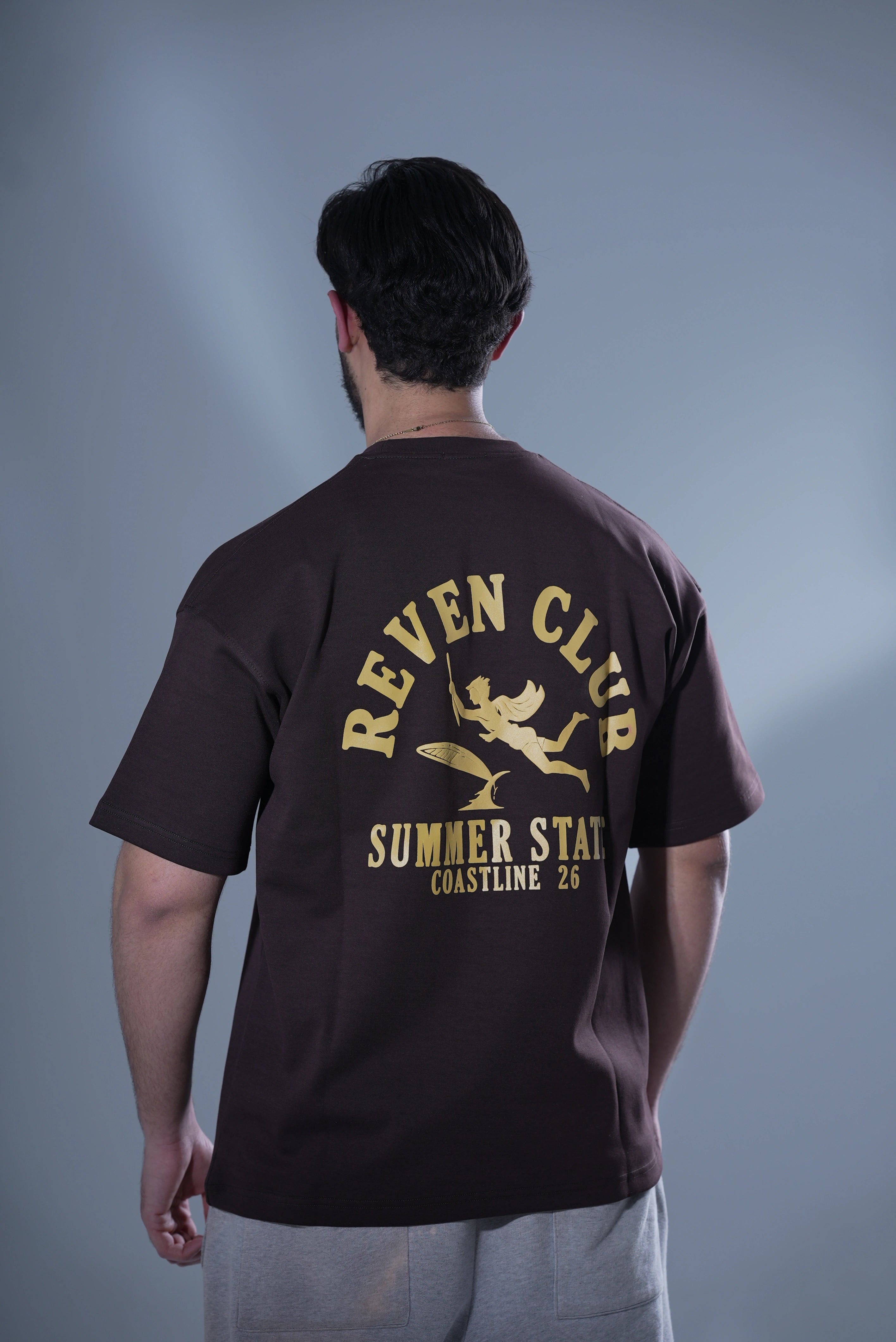 Reven Club T-Shirt Brown