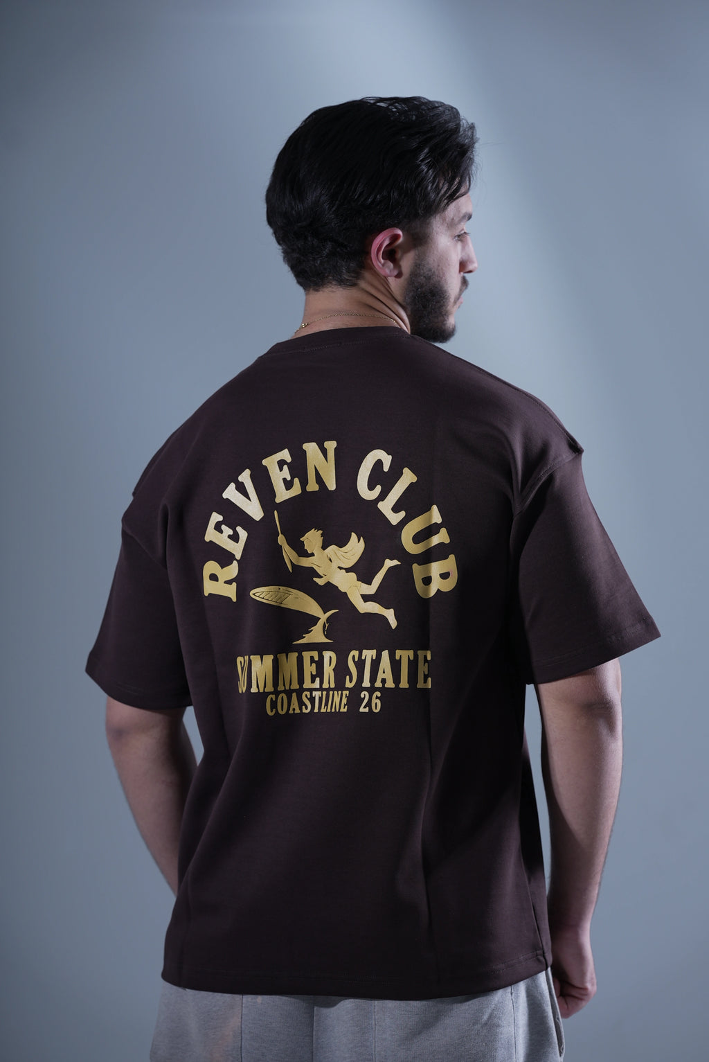 Reven Club T-Shirt Brown