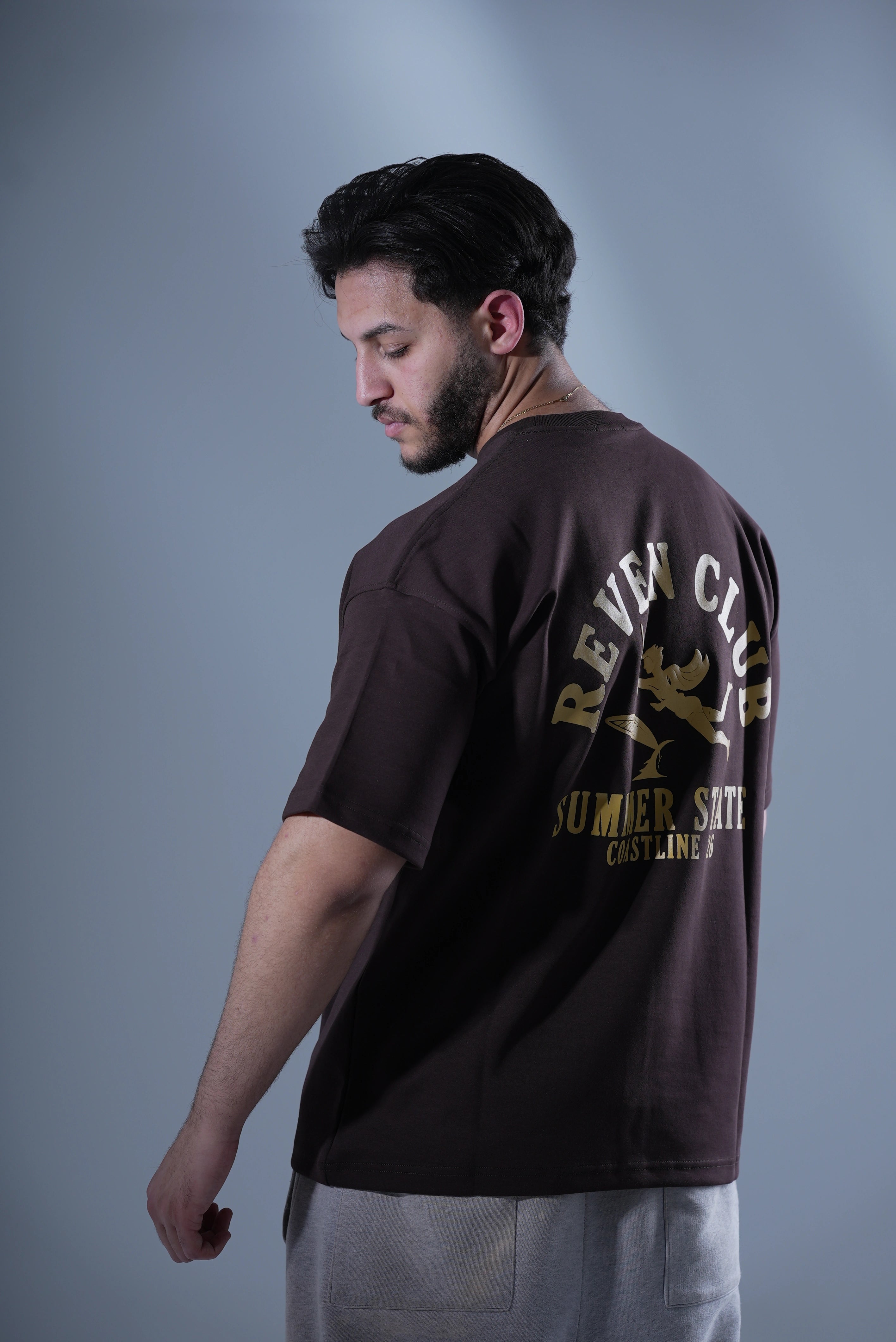 Reven Club T-Shirt Brown