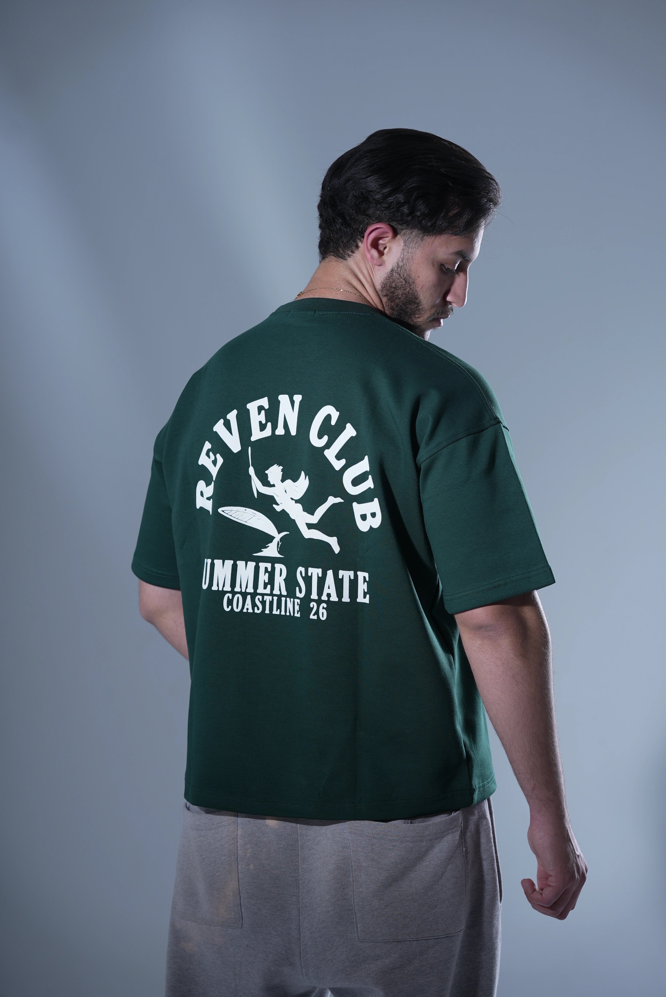 Reven Club T-Shirt Olive