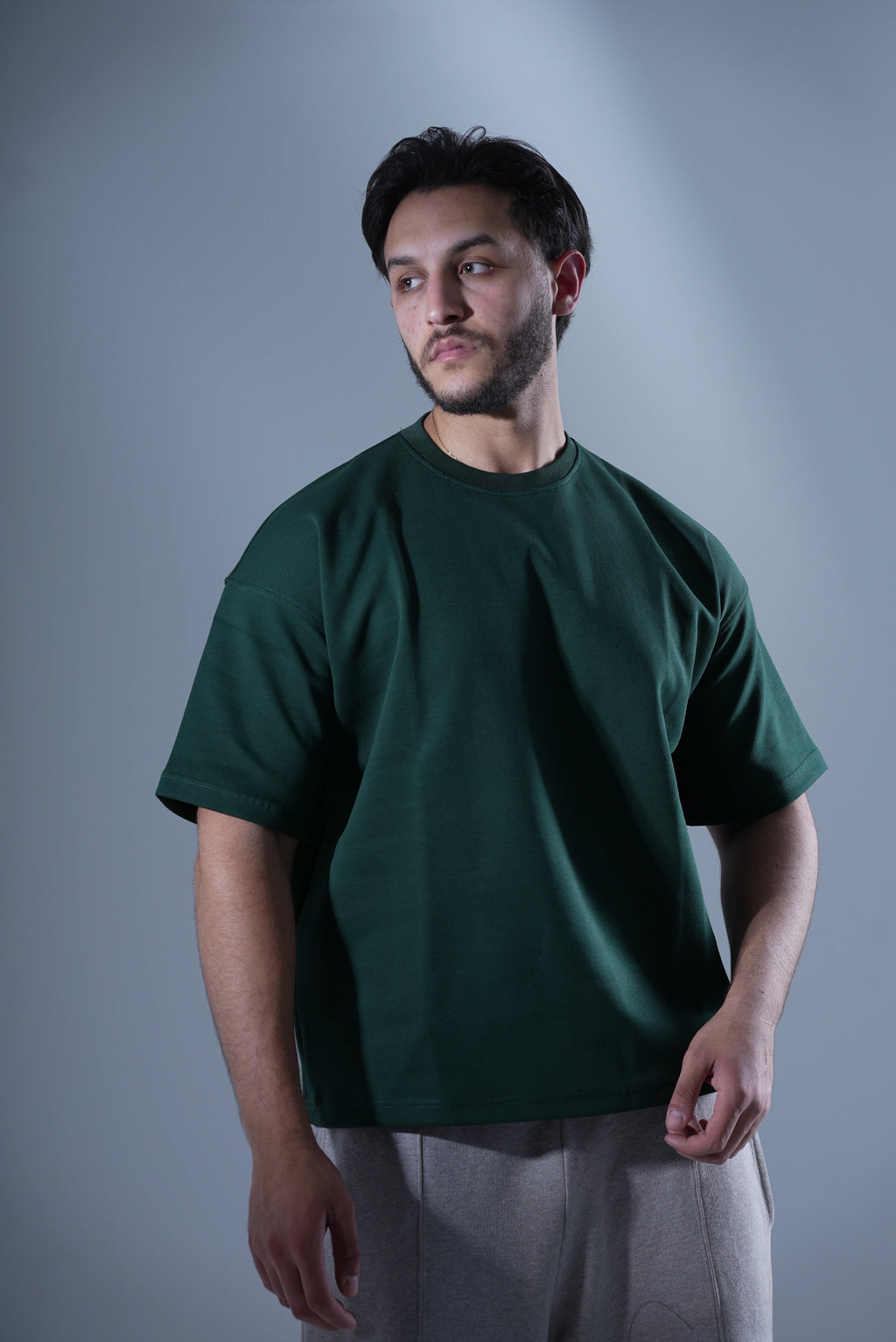 Over Size Fit T-Shirt Olive