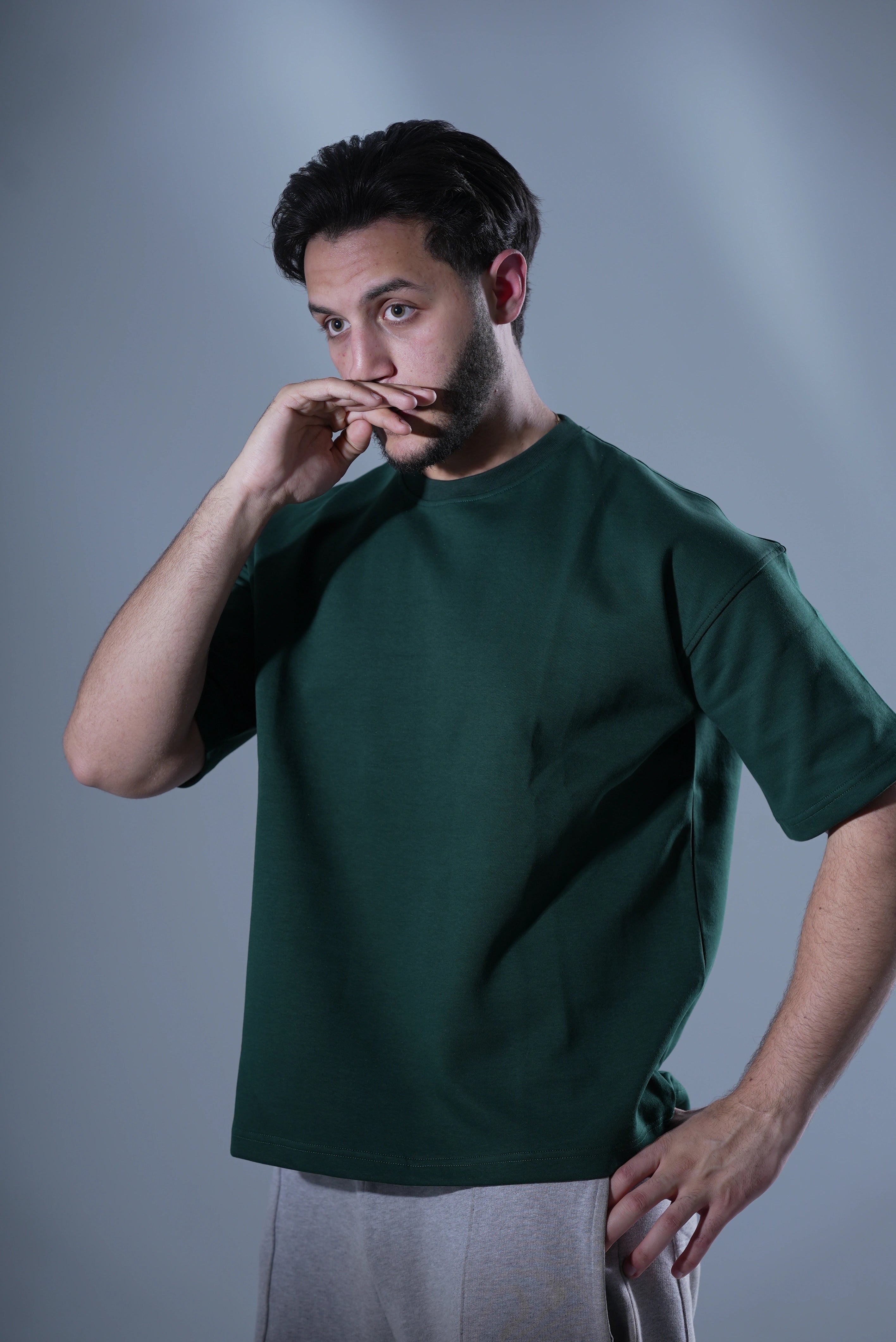 Over Size Fit T-Shirt Olive