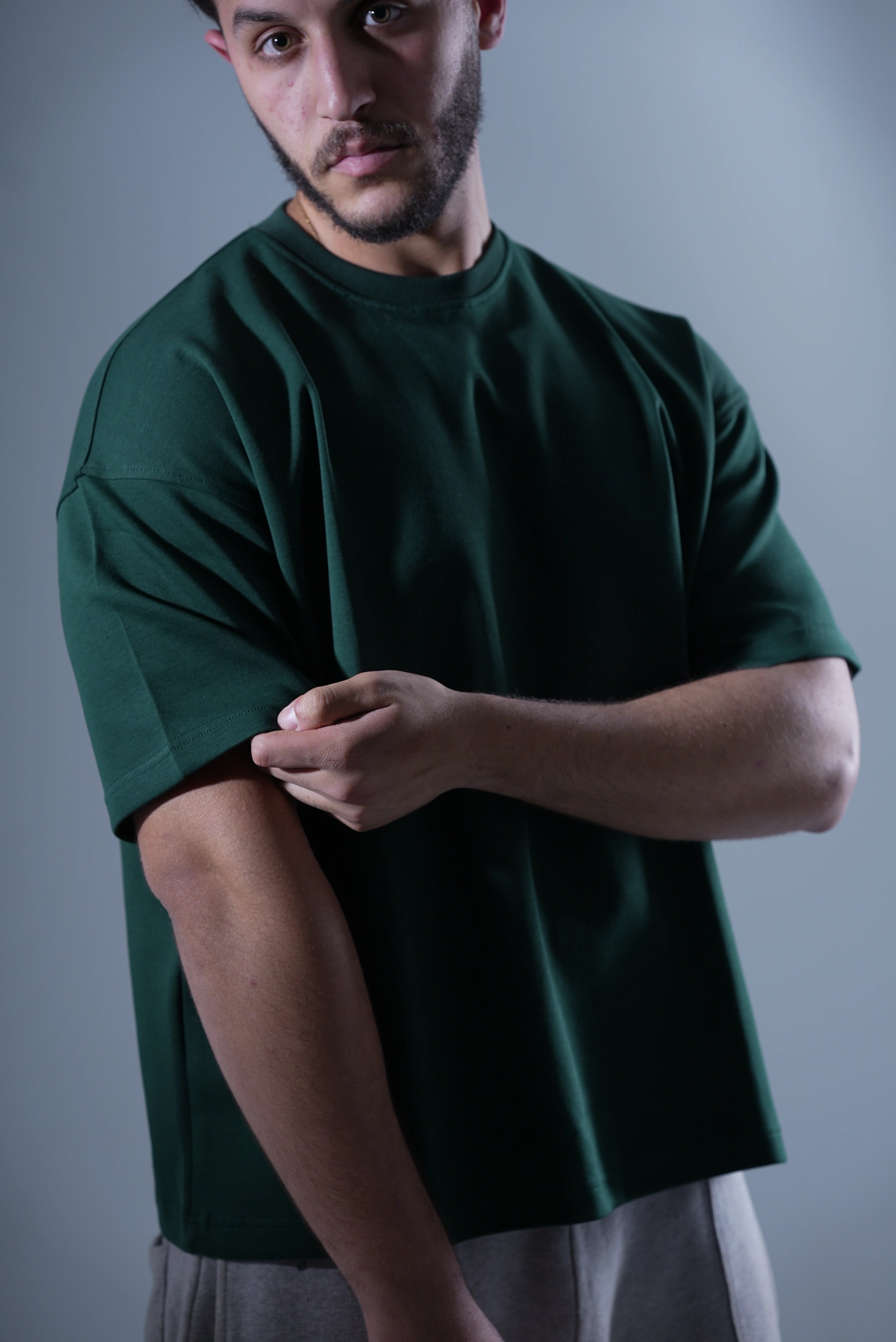 Over Size Fit T-Shirt Olive