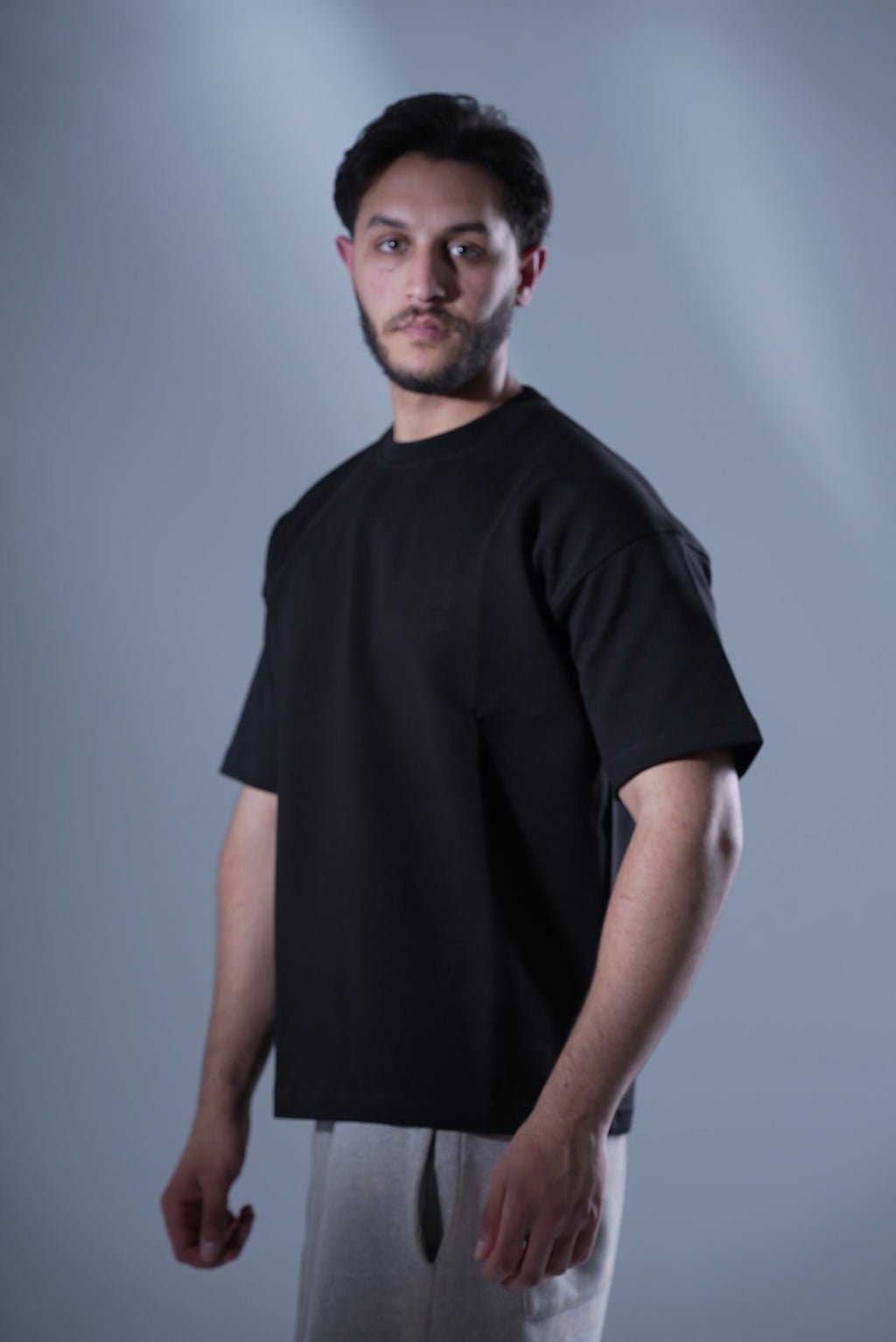 Over Size Fit T-Shirt Black