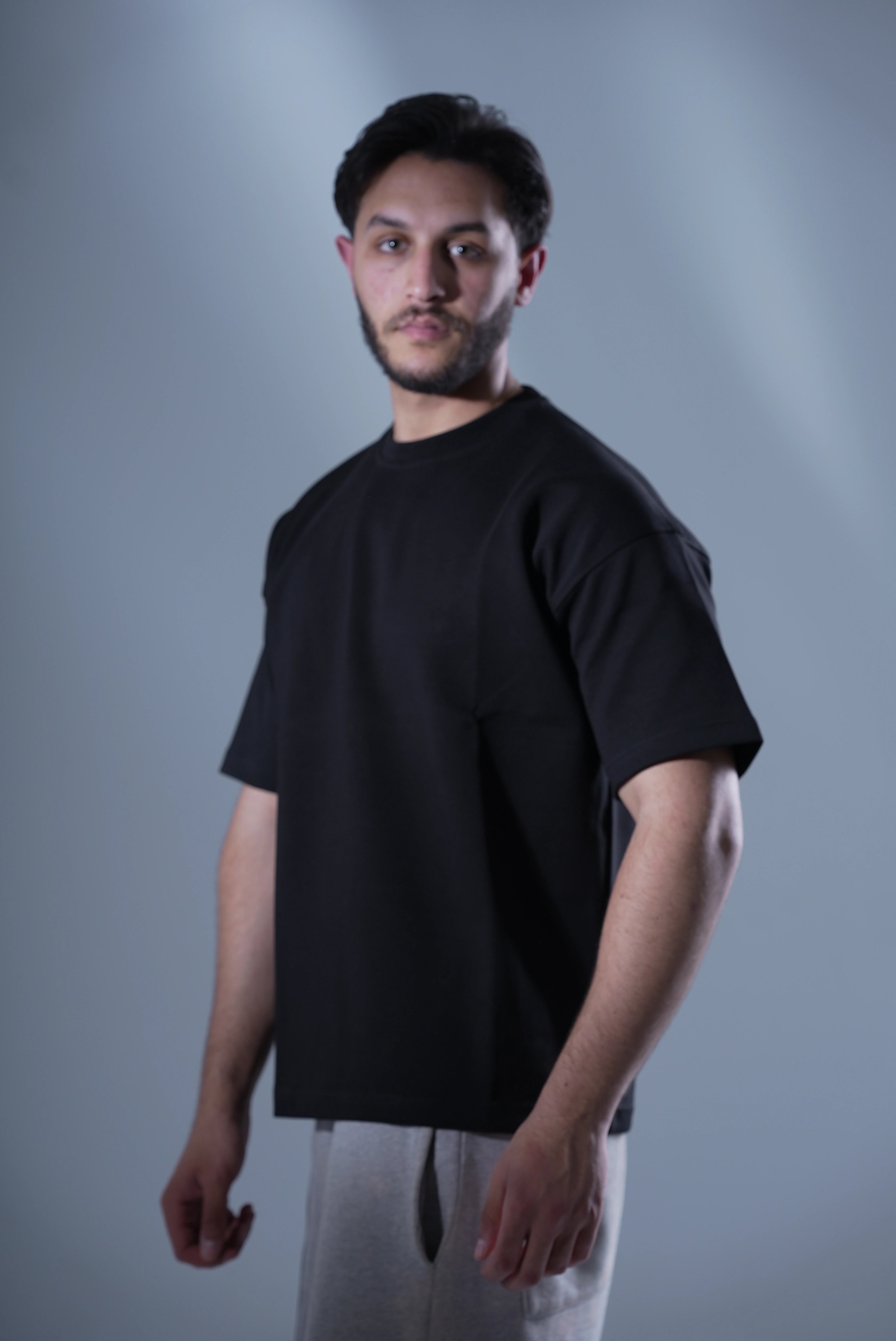 Over Size Fit T-Shirt Black