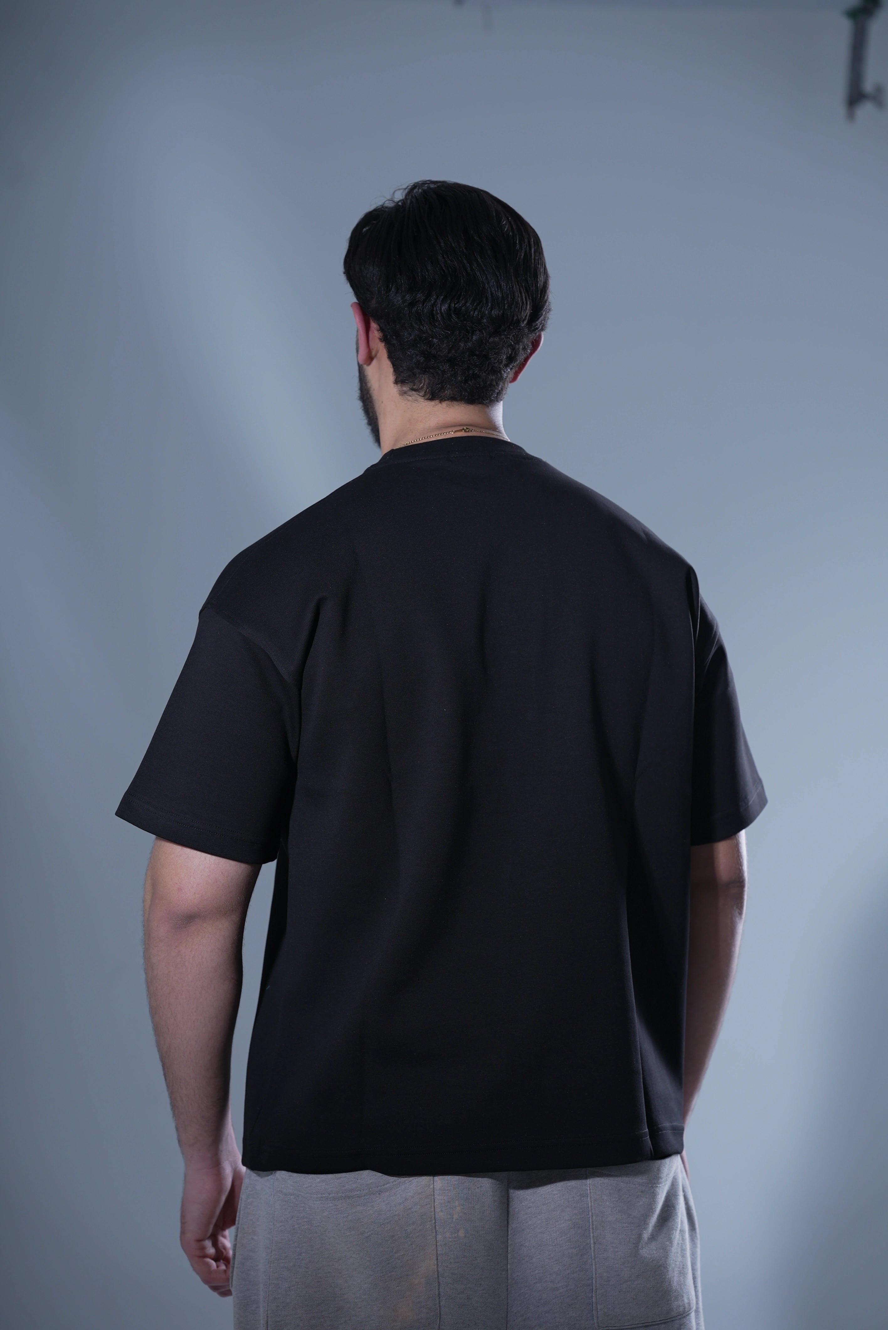 Over Size Fit T-Shirt Black
