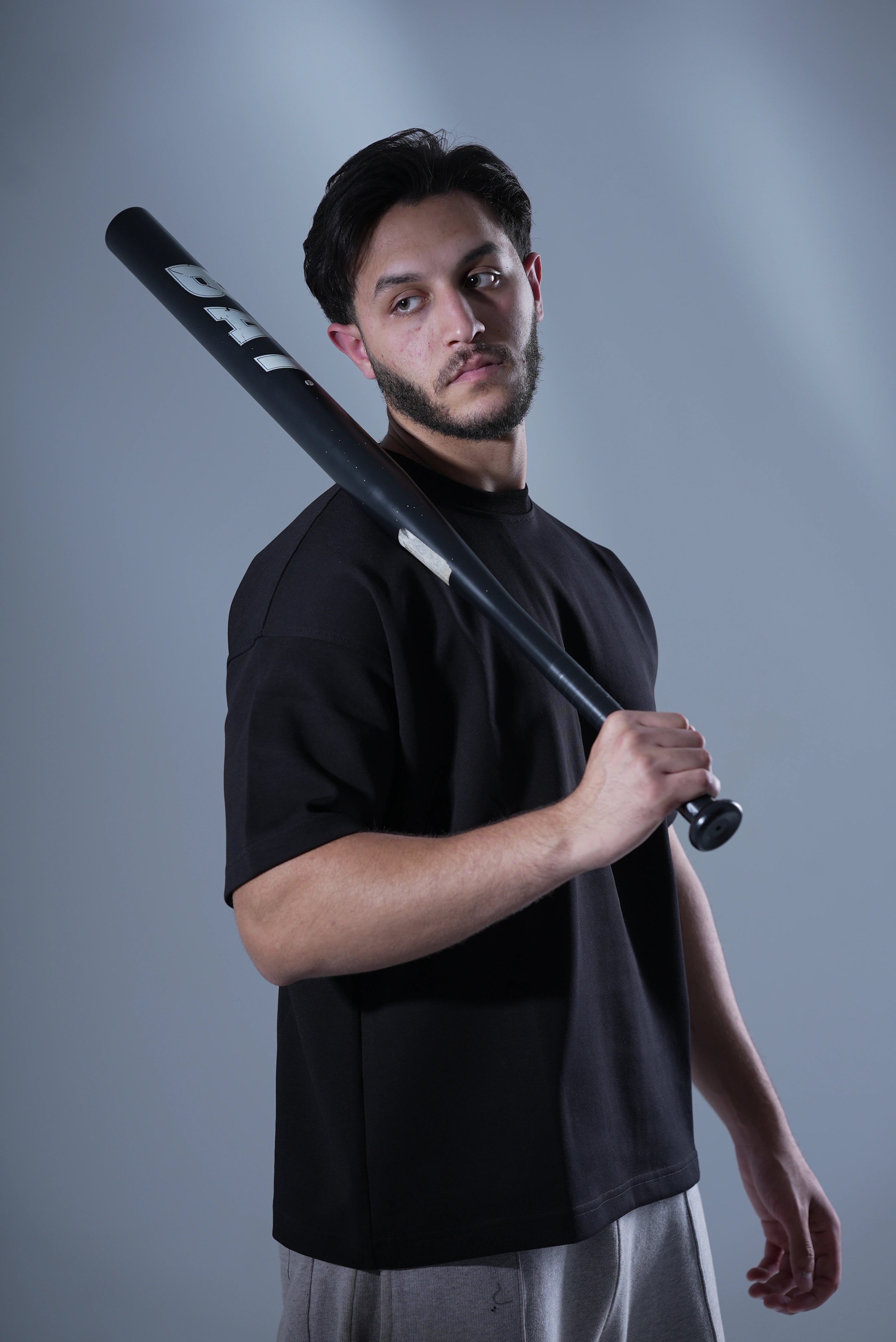 Over Size Fit T-Shirt Black