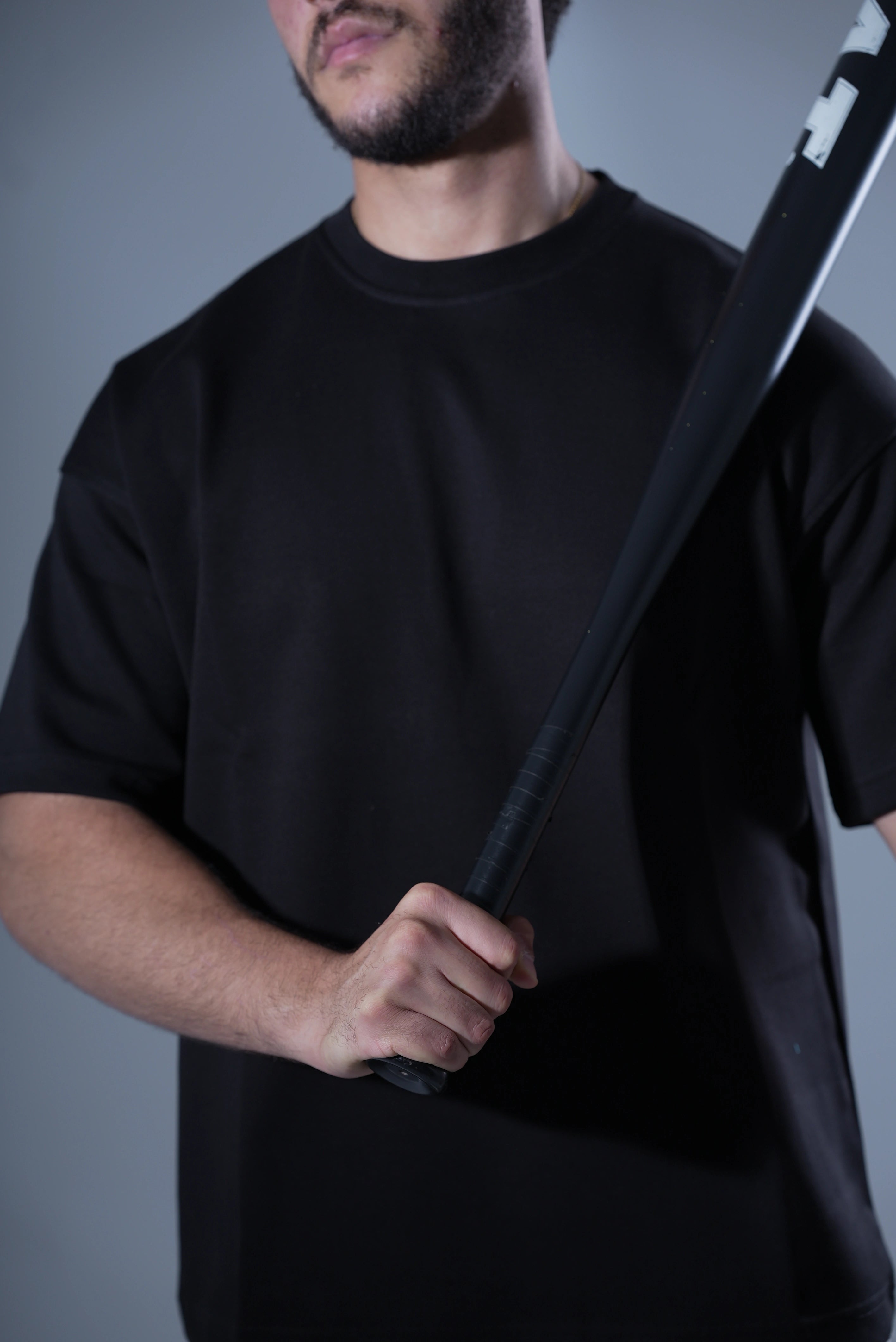 Over Size Fit T-Shirt Black